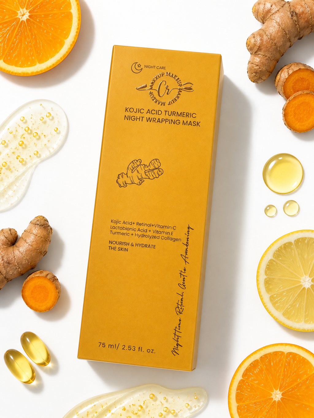 Kojic Acid and Turmeric Night Wrapping Mask