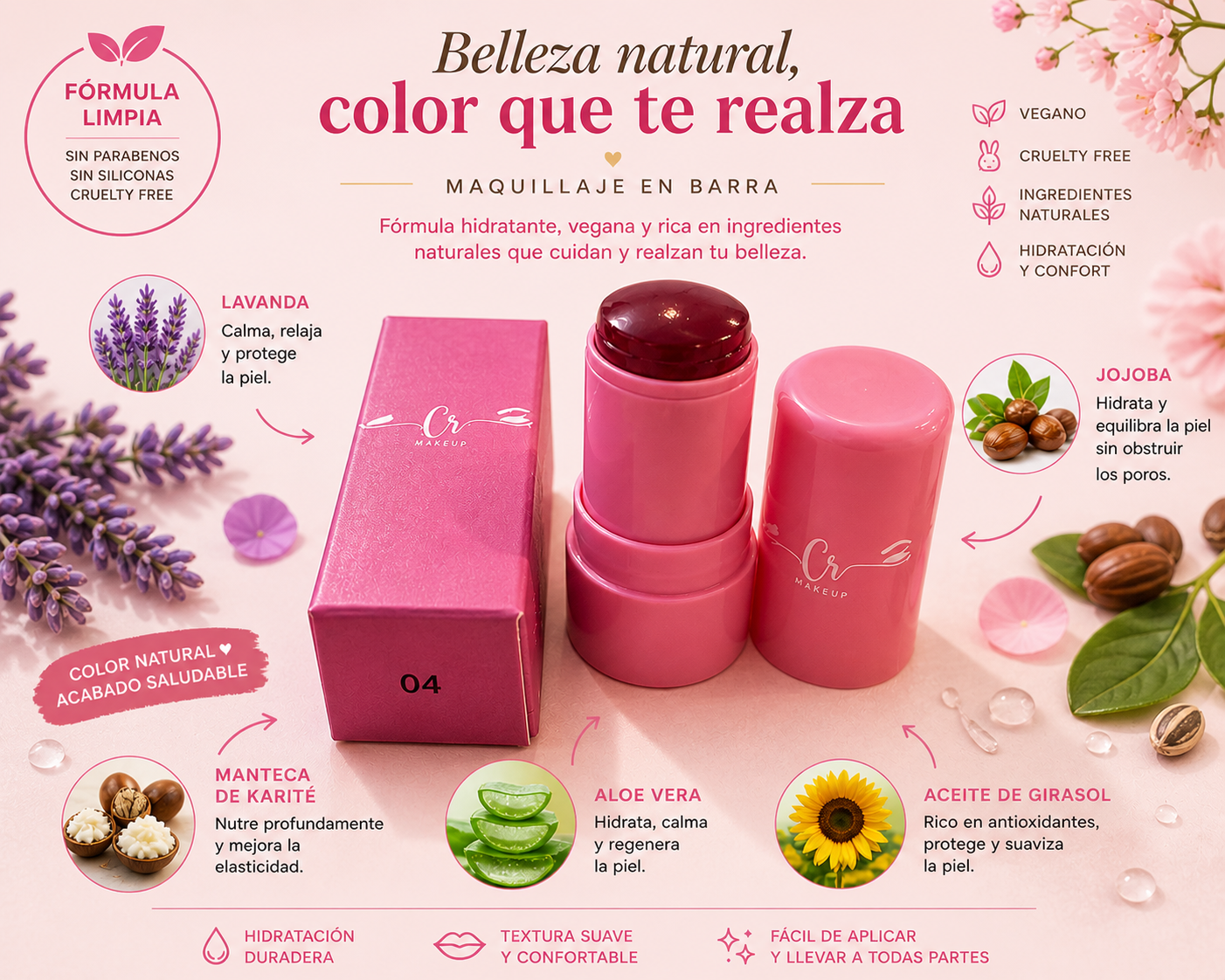 Jelly Tint 3-in-1 Lip, Cheek & Eye Color