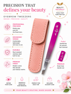 Precision Eyebrow Tweezers